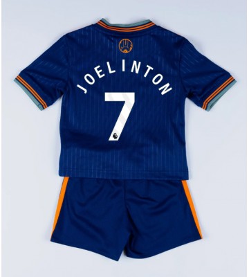 Newcastle United Joelinton #7 Replika Babytøj Tredje sæt Børn 2025-26 Kortærmet (+ Korte bukser)